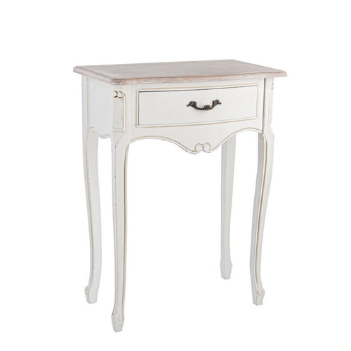 Consolle Justine struttura in legno paulownia pannelli in MDF per interni