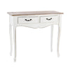 Consolle Justine struttura in legno paulownia pannelli in MDF per interni