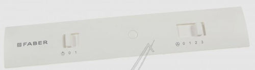 Slider cruscotto bianco cappa 3 velocità e luce Faber 133.0058.381
