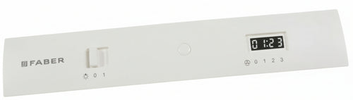 Slider cruscotto bianco cappa 3 velocità e luce Faber 133.0058.381