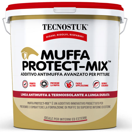 Muffa Protect-Mix – Additivo antimuffa per pitture interni/esterni