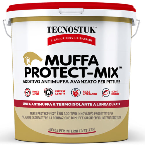 Muffa Protect-Mix – Additivo antimuffa per pitture interni/esterni