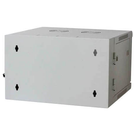 Armadio Rack 19'' a muro 12 unit&agrave due sezioni Grigio