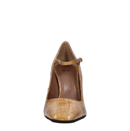 NÂ°21 Scarpe con Tacco Marrone da donna