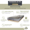 Pavimento PVC Adesivo Effetto Legno - Listoni 15,2 x 91,4 cm - Spessore 2.0 mm Confezione 2.20mq