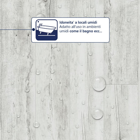 Pavimento PVC Adesivo Effetto Legno - Listoni 15,2 x 91,4 cm - Spessore 2.0 mm Confezione 2.20mq