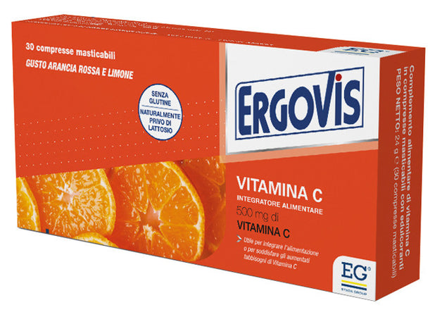 Ergovis vitamina c 500mg 30cpr