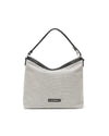 Nero Giardini borsa donna in canvas nero bianco E644241D100