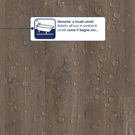 Pavimento PVC Adesivo Effetto Legno - Listoni 15,2 x 91,4 cm - Spessore 2.0 mm Confezione 2.20mq