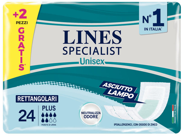 Lines spec rettangolare 22 piu 2pz