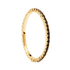 PDPAOLA - ANELLO IN ORO BLACK ESSENTIAL 12