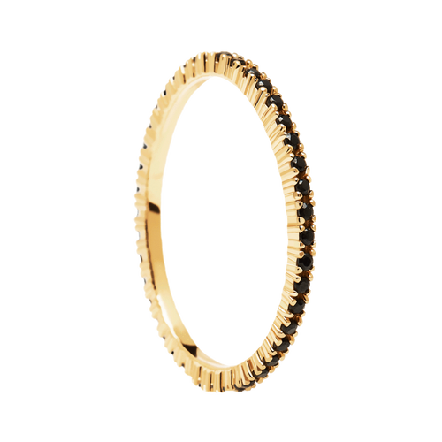 PDPAOLA - ANELLO IN ORO BLACK ESSENTIAL 12