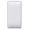 Domus S44 Tappo Copriforo 1 Modulo Bianco Lucido RAL 9010