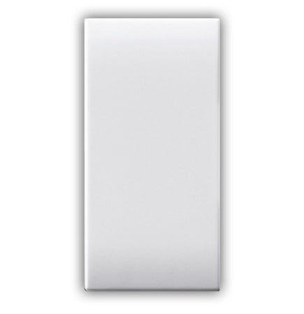 Domus S44 Tappo Copriforo 1 Modulo Bianco Lucido RAL 9010