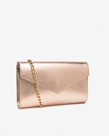 Nero Giardini pochette donna laminato col. sandalo E543903DE434