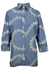 Camicetta Snob Camicie Denim medio da donna