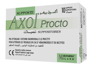 Axol procto 10supposte 2gr