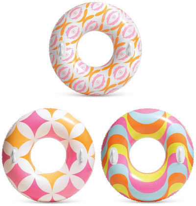 Salvagente Ciambella Timeless con Maniglie ø 91cm Assortito