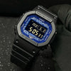 Orologio CASIO uomo G-Shock digitale gomma nero / blu
