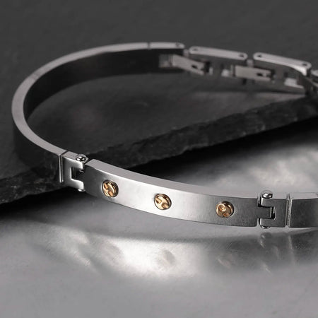 Bracciale MORELLATO uomo Urban acciaio / oro
