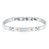 Bracciale MORELLATO uomo Urban acciaio / oro rosa