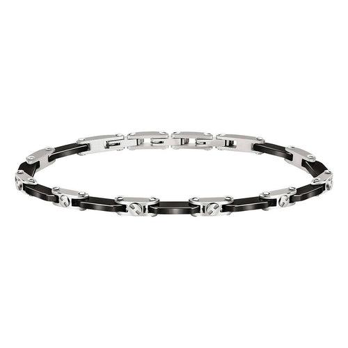 Bracciale MORELLATO uomo Ceramic acciaio / ceramica nero