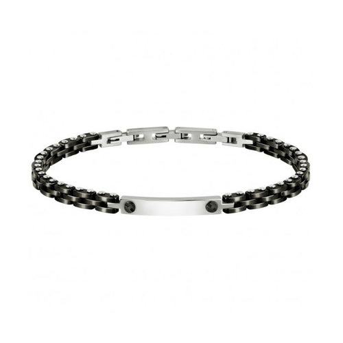 Bracciale MORELLATO uomo Ceramic acciaio / ceramica nero