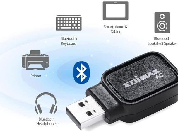 Adattatore USB AC600 Dual-Band Wi-Fi e Bluetooth 4.0, EW-7611UCB