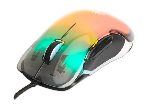 Mouse Ottico USB 12800 Dpi Retroilluminazione LED RGB