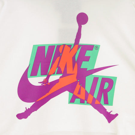 JORDAN Felpa Cappuccio Uomo Jumpman Classics White/white/white da uomo