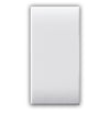 Domus S44 Tappo Copriforo 1 Modulo Bianco Lucido RAL 9010