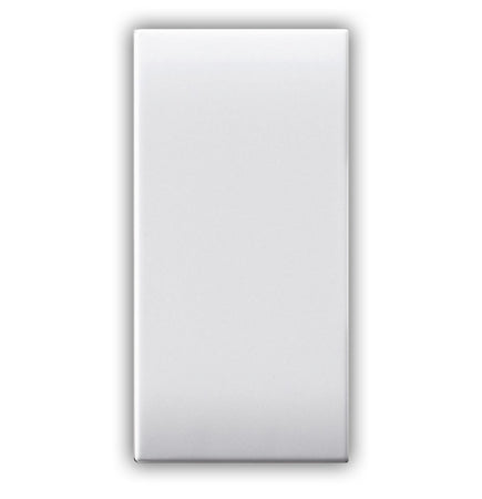 Domus S44 Tappo Copriforo 1 Modulo Bianco Lucido RAL 9010