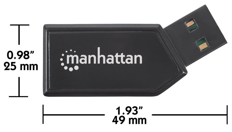 Mini Lettore di Memorie USB 2.0 card-reader 24in1