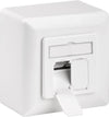 Presa a Muro Esterna 2xRJ45 Cat.6A Bianco