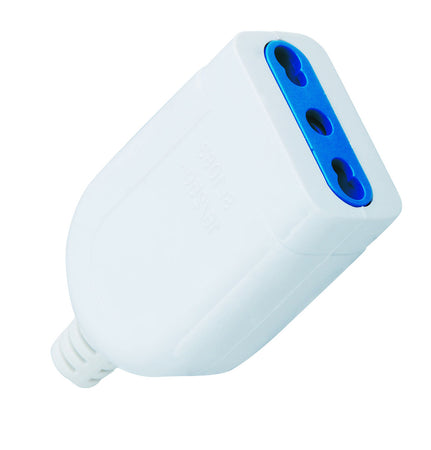 Presa 2P+T 16A Bipasso Bianco