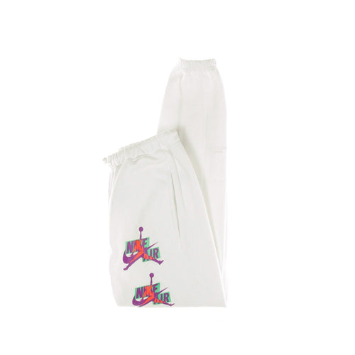JORDAN Pantalone Tuta Felpato Uomo Jumpman Classics White/white da uomo