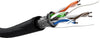 Matassa F/UTP Cavo Cat.5E CCA 100m Flessibile da Esterno Nero