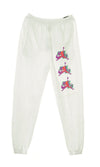 JORDAN Pantalone Tuta Felpato Uomo Jumpman Classics White/white da uomo