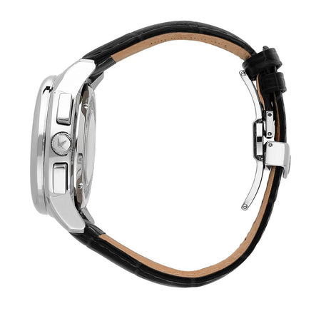 Lucien Rochat Iconic – Orologio Uomo Pelle Nero Silver (R0471616002)