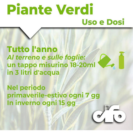 Cifo Concime liquido – Piante verdi ornamentali 1 kg