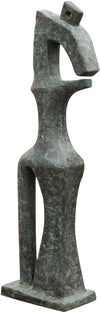 Biscottini Scultura arte moderna in fusione di bronzo L50xPR34xH175 cm dimensioni