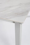 Tavolo Briva allungabile rettangolare con piano in ceramica e supporto in mdf