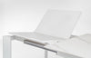 Tavolo Briva allungabile rettangolare con piano in ceramica e supporto in mdf