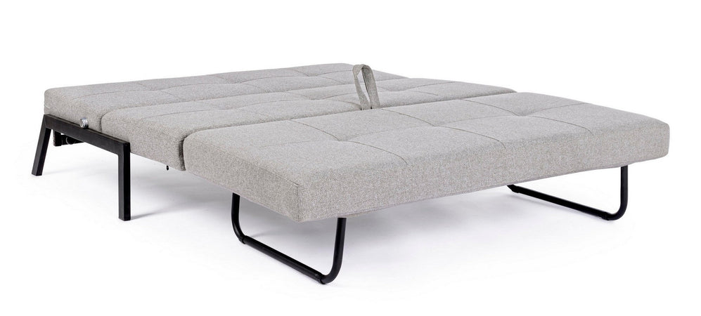 Divano letto "Hayden" con struttura in acciaio e imbottitura comoda, 95 x 96 x 79 h cm