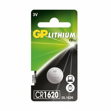 GP (GPBM)LITHIUM BATTERY GPCR1620-7C1 10CARDS/10PZ - 3V