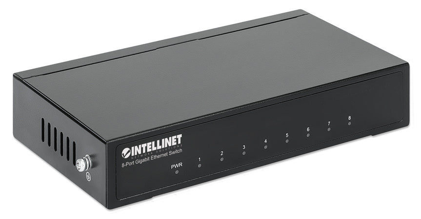Ethernet Switch Gigabit con 8 porte Desktop