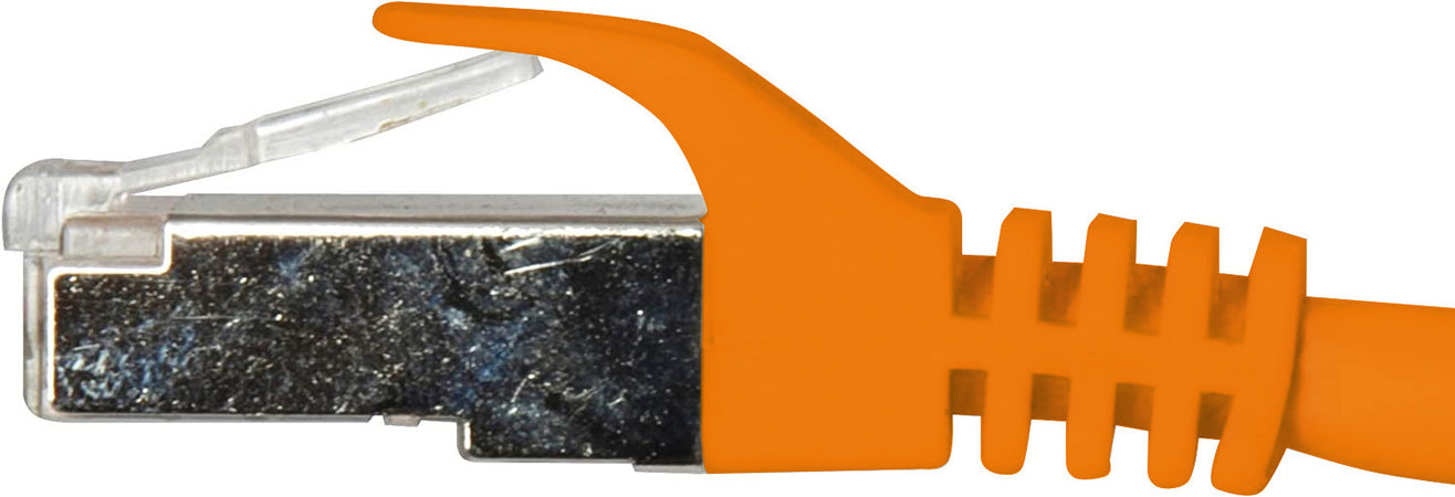 Cavo di rete Patch in CCA Schermato Cat. 6 Arancione F/UTP 1 m Bulk