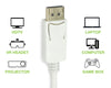 Adattatore Attivo DisplayPort 1.2 Maschio HDMI Femmina 4K 30Hz 15cm Bianco