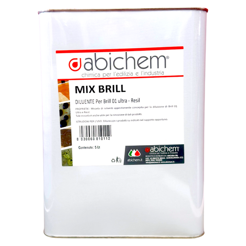MIX BRILL – Diluente per BRILL 01 ULTRA e RESIL