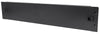 Pannello Cieco Toolless a Clip per Armadi Rack 19'' 2U Nero